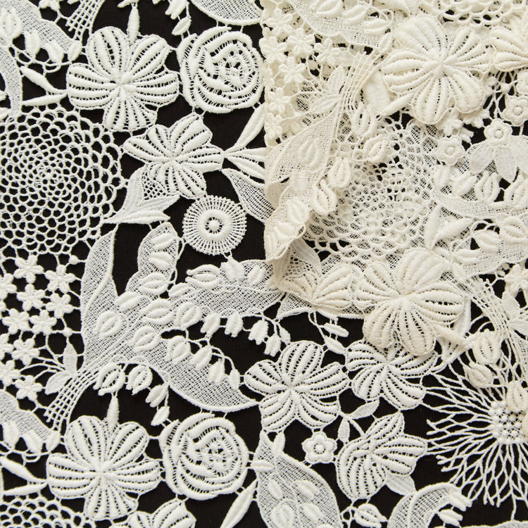 T26M15459 | Floral Cotton Guipure - view 1