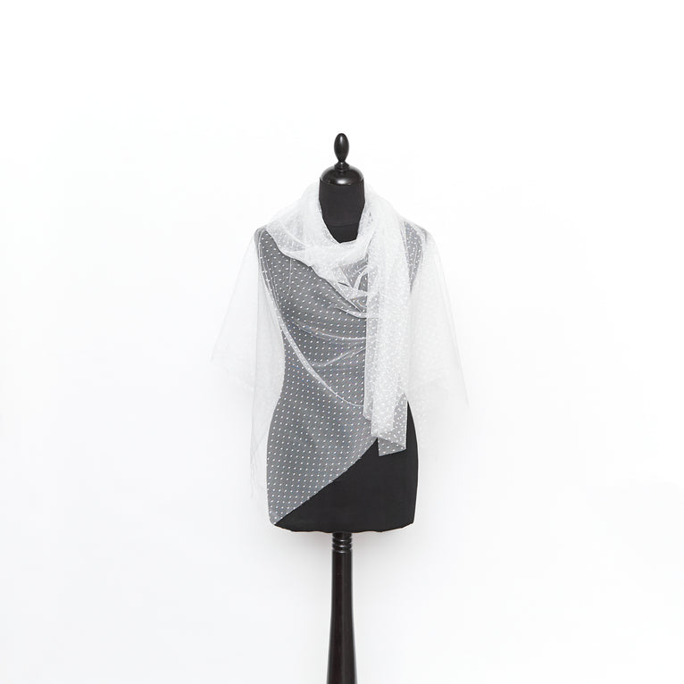 T26M15471 | Tulle Plumetis - vue 2