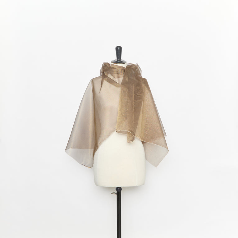T26M15495 | Lamé Viscose &amp; Silk Gazar - view 2
