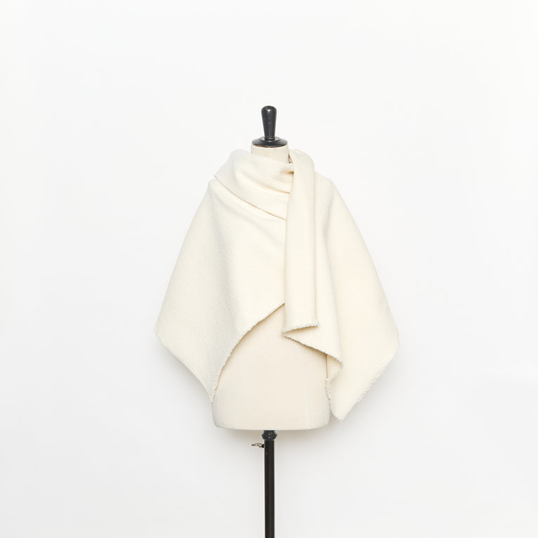 T26M15497 | Tweed Natté Thermocollé en Laine - vue 2
