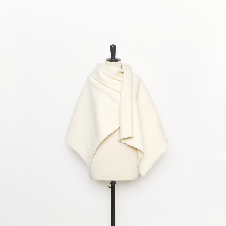 T26M15497 | Tweed Natté Thermocollé en Laine - vue 2
