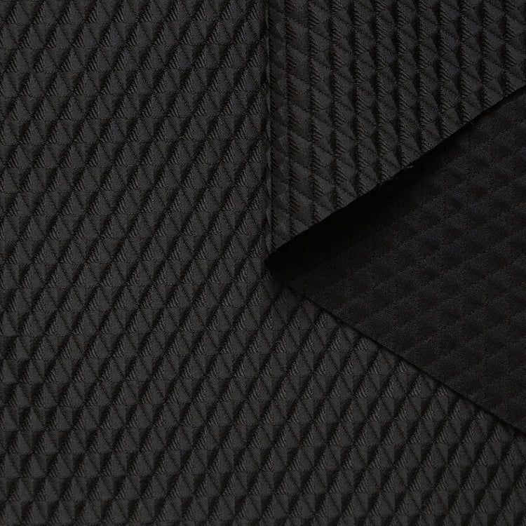 T26M15504 | Diamond Quilted Silk Canvas - view 1