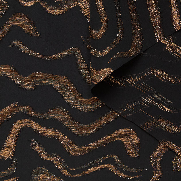 T26M15507 | Jacquard Lamé en Soie