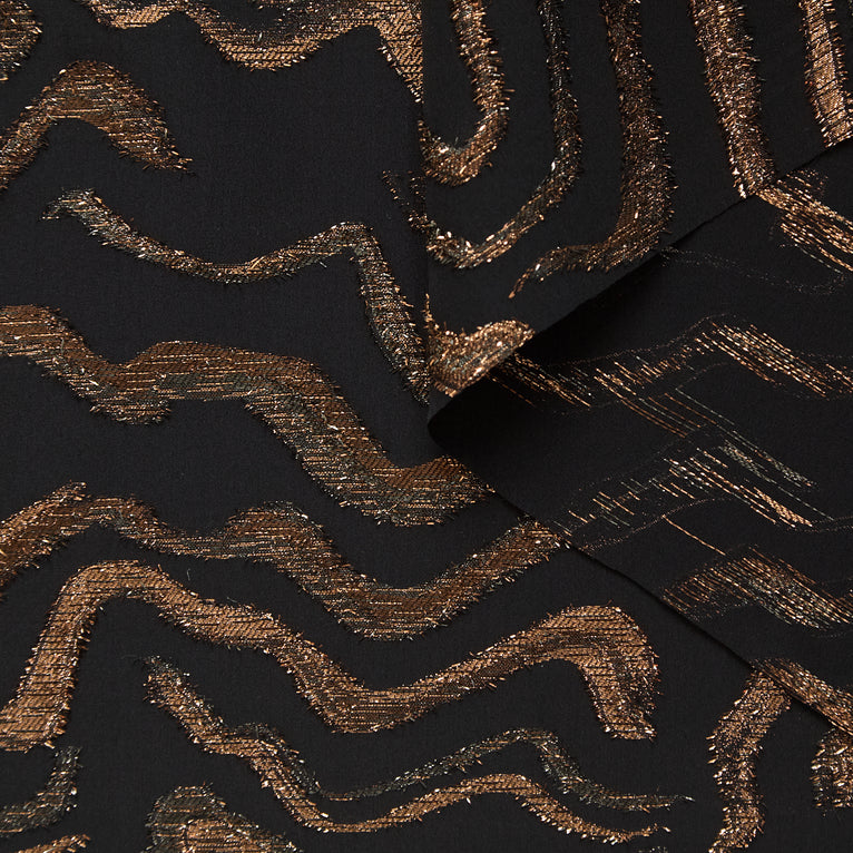 T26M15507 | Jacquard Lamé en Soie - vue 1