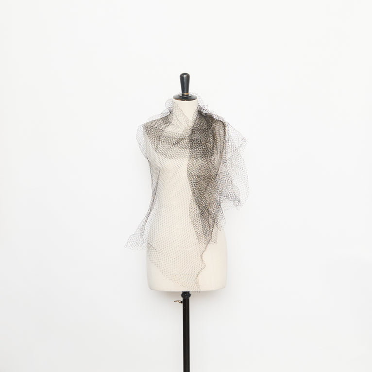 T26M15531 | Gold Lamé Fishnet - view 2