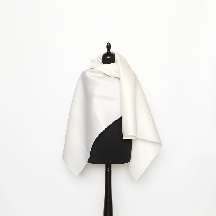 T26M15591 | Satin Organza Double Face en Soie - vue 2