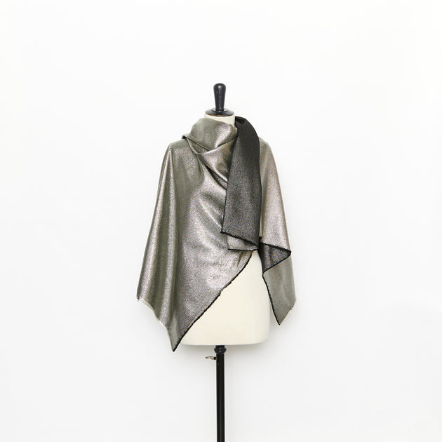 T26M15606 | Silver Lamé Jacquard