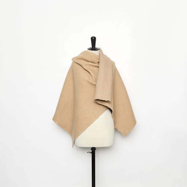 T26M15608 | Double Face Camel Drap
