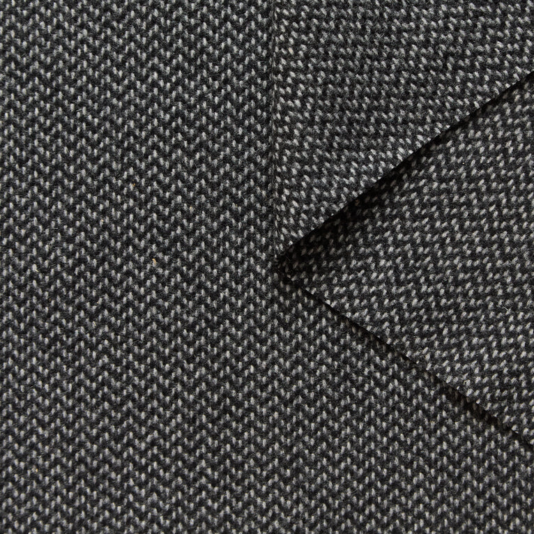 T26M15611 | Herringbone Virgin Wool Jacquard - view 1