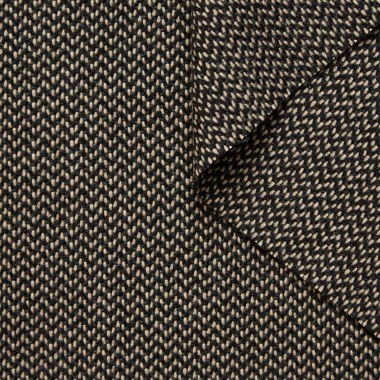 T26M15611 | Herringbone Virgin Wool Jacquard - view 3