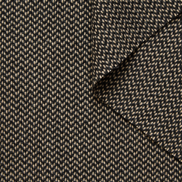 T26M15611 | Herringbone Virgin Wool Jacquard - view 1