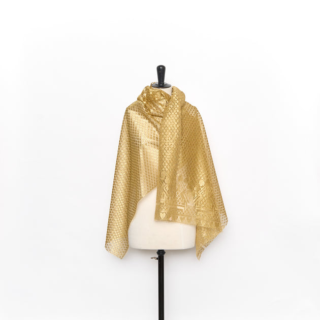 T26M15657 | Dentelle Losange Lamée
