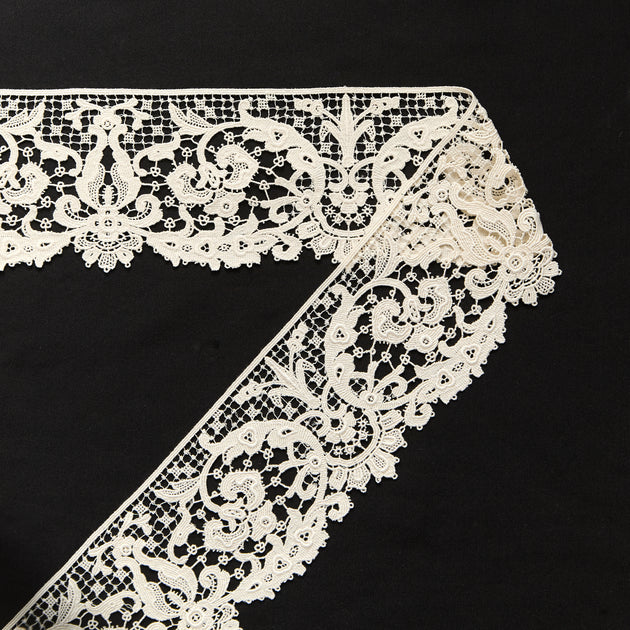 T26M15662 | Floral Cotton Galloon Guipure 8cm