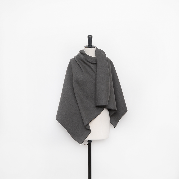 T26M15674 | Diagonal Double Face Stretch en Laine - vue 2