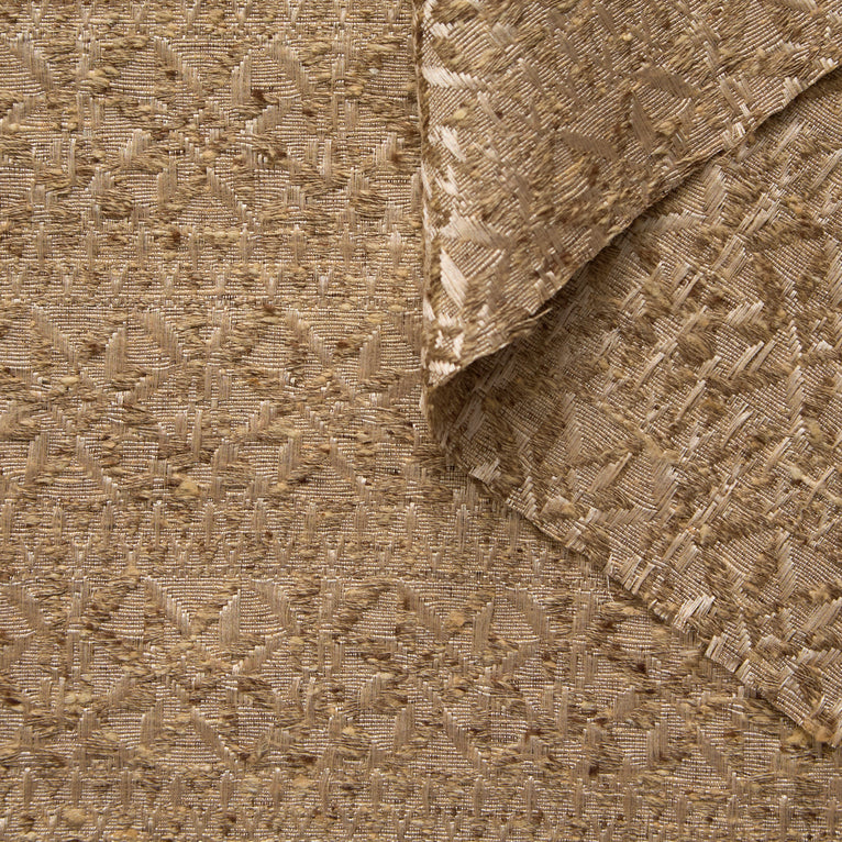 T26M15695 | Jacquard Rustique en Soie Tussah - vue 1