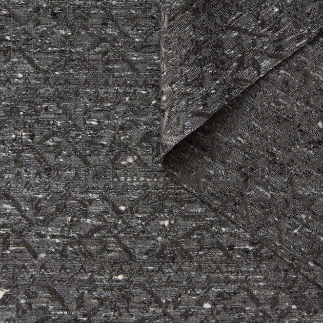 T26M15696 | Melange Rustic Tussah Silk Jacquard