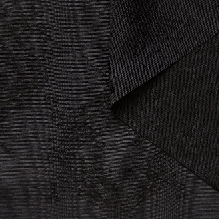 T26M15708 | Floral Moiré Cotton &amp; Silk Jacquard - view 3