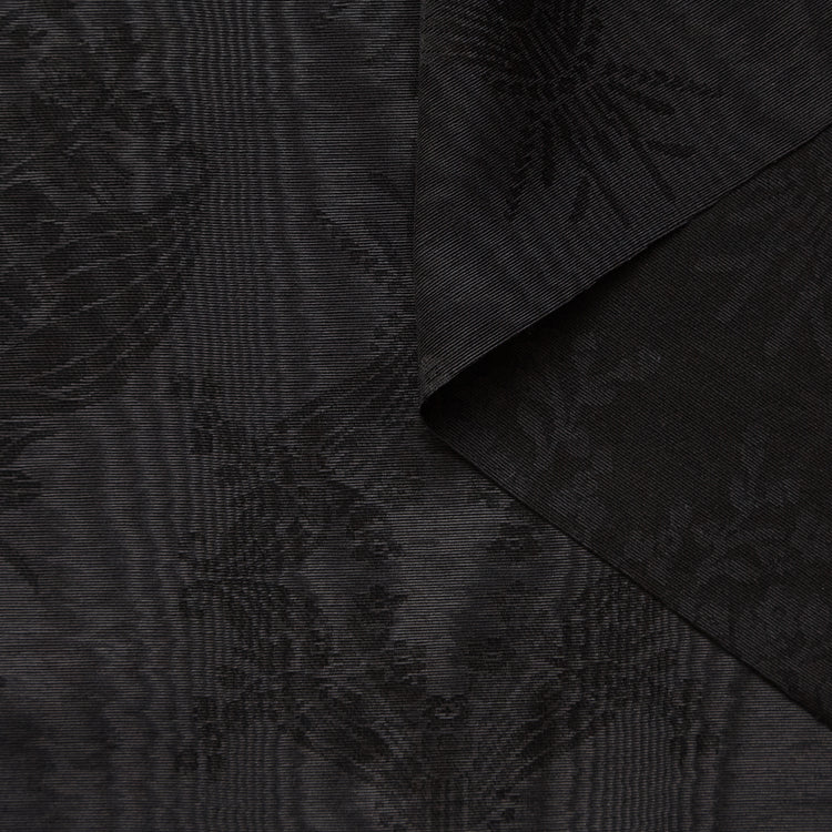 T26M15708 | Jacquard Floral Moiré en Coton et Soie - vue 1
