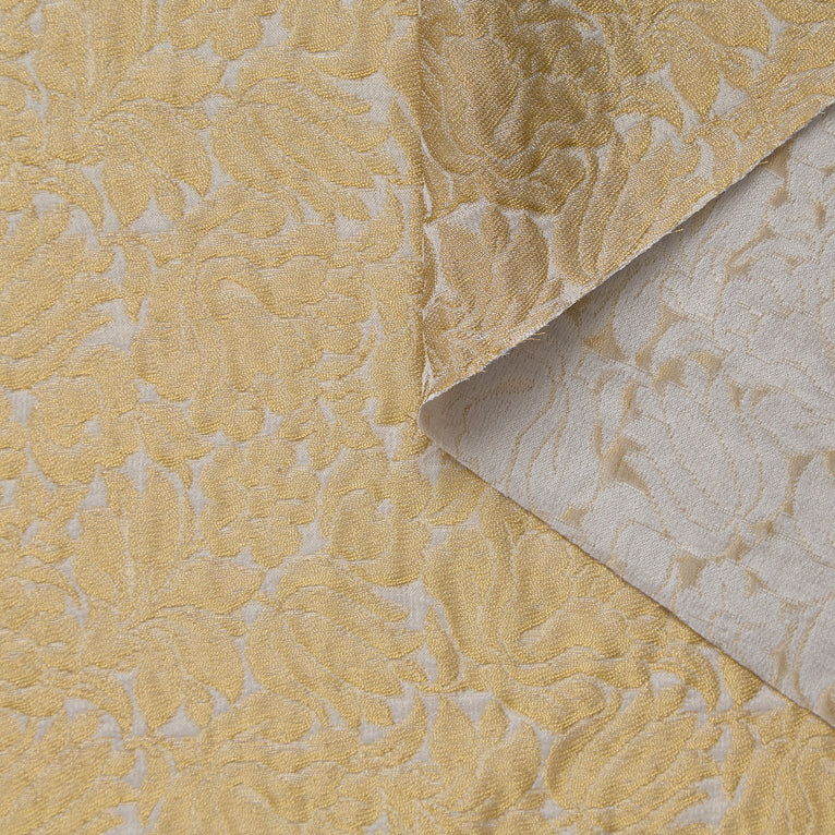 T26M15709 | Floral Lamé Silk Jacquard - view 1