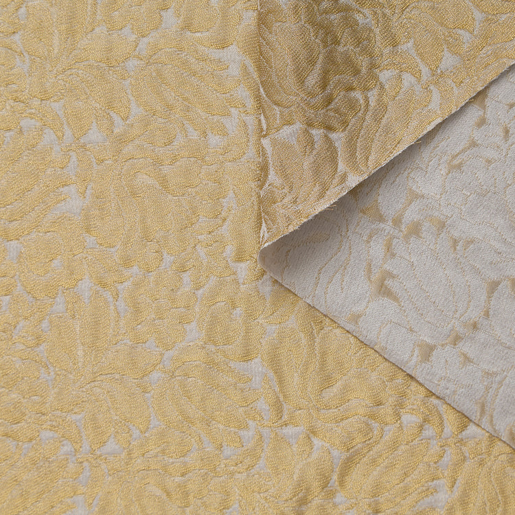 T26M15709 | Floral Lamé Silk Jacquard - view 1