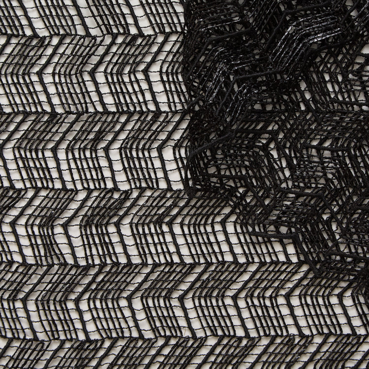 T26M15721 | Openwork Herringbone Jacquard - view 1