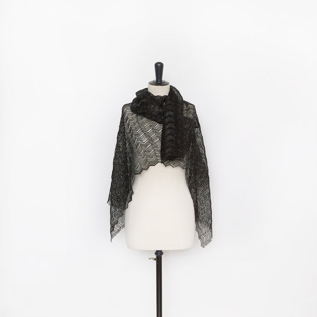 T26M15721 | Openwork Herringbone Jacquard