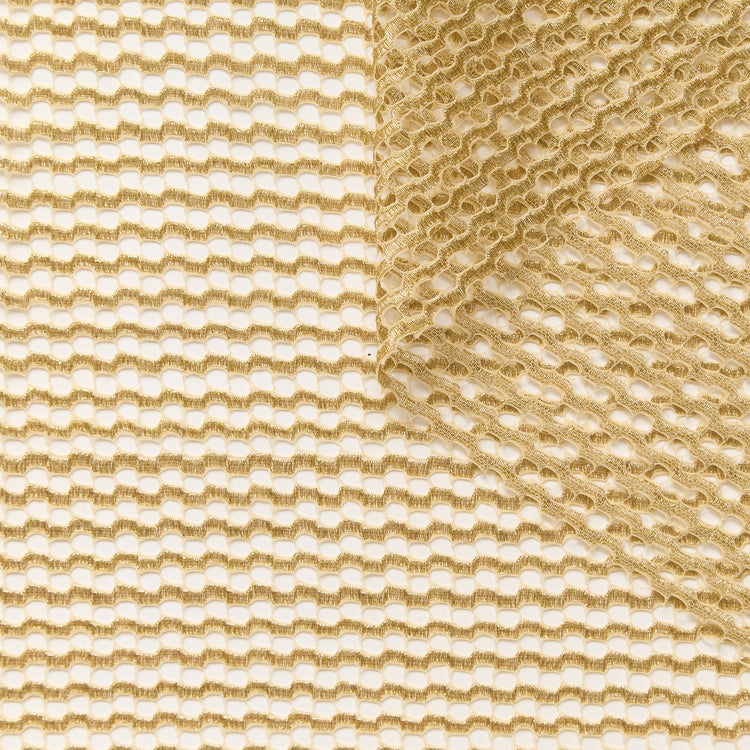 T26M15730 | Gold Wavy Fishnet - view 1