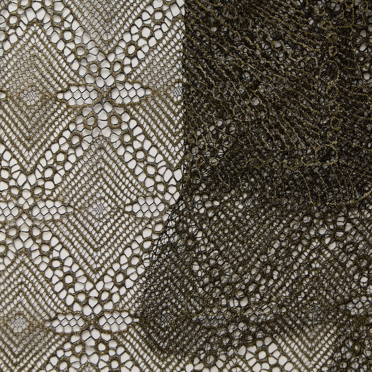 T26M15736 | Gold Openwork Lace - view 1