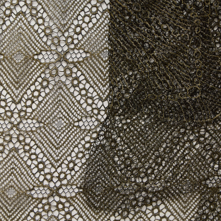 T26M15736 | Gold Openwork Lace - view 1