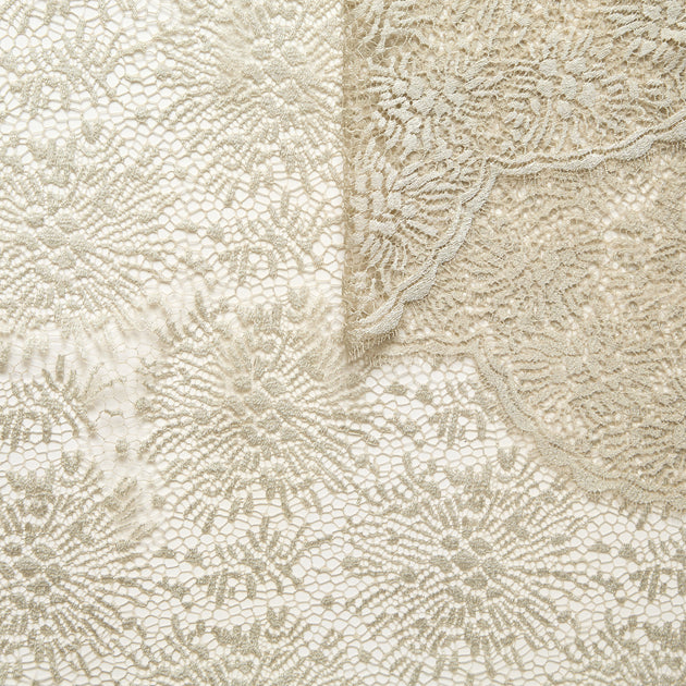 T26M15744 | All-Over Embroidered Viscose Fishnet