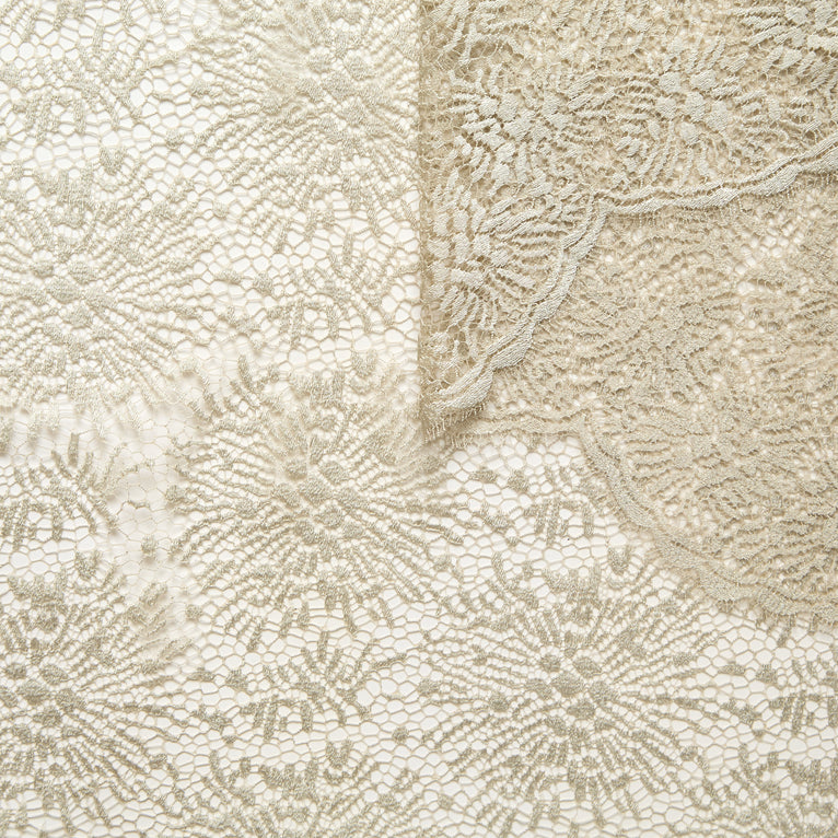 T26M15744 | All-Over Embroidered Viscose Fishnet - view 1