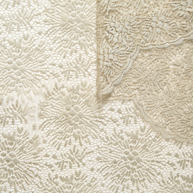 T26M15744 | All-Over Embroidered Viscose Fishnet - view 1