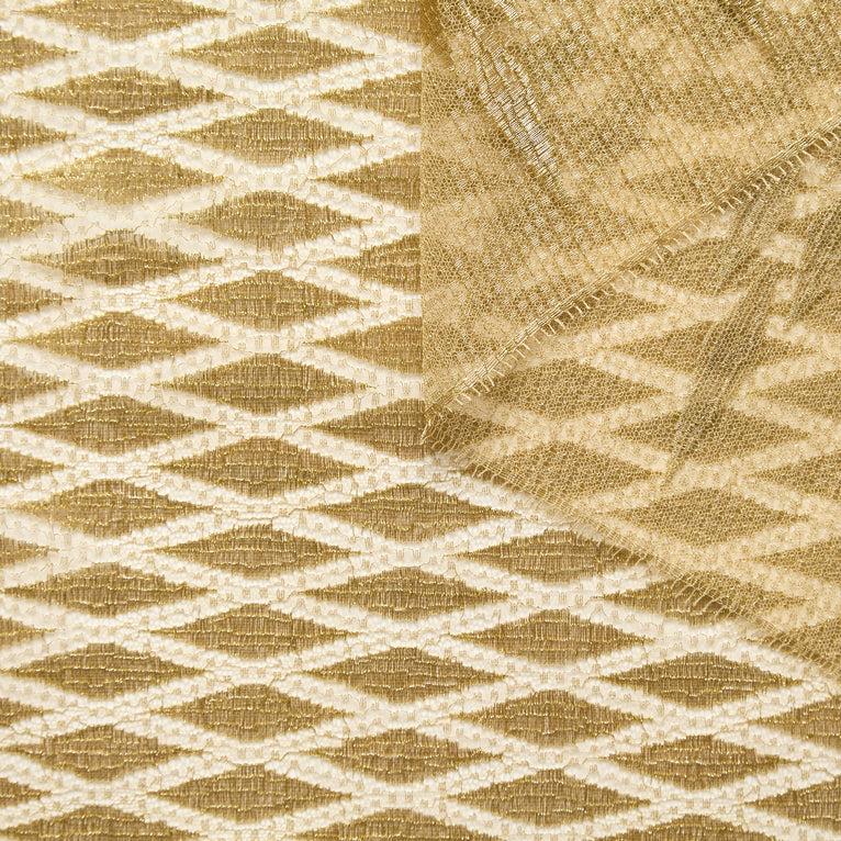 T26M15745 | Lamé Diamond Fishnet - view 3