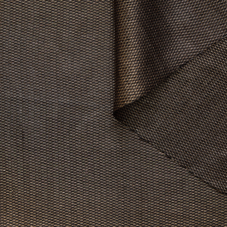 T26M15757 | Light Lamé Silk Natté - view 2