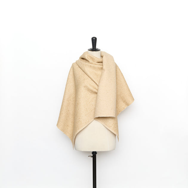 T26M15765 | Tweed Bouclé en Soie et Laine Vierge