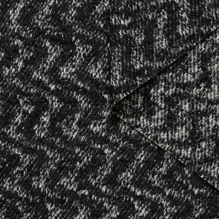 T26M15767 | Tweed à Chevrons en Laine Vierge - vue 1