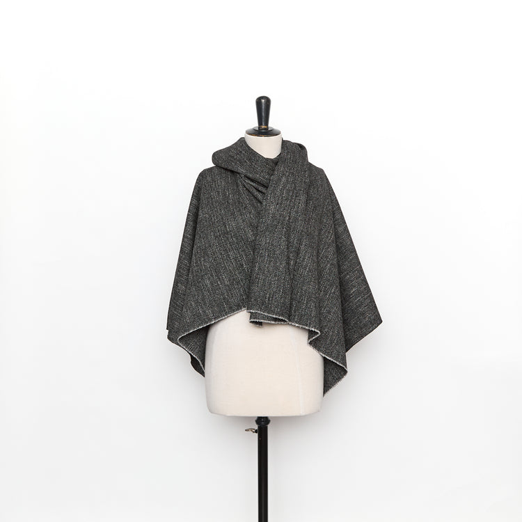 T26M15770 | Bicolor Virgin Wool &amp; Cotton Tweed - view 2