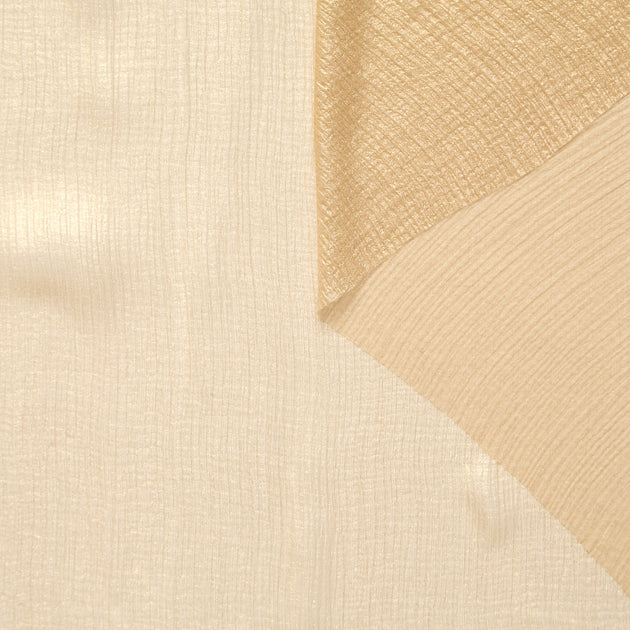T26M15783 | Crêpon Laminé en Soie