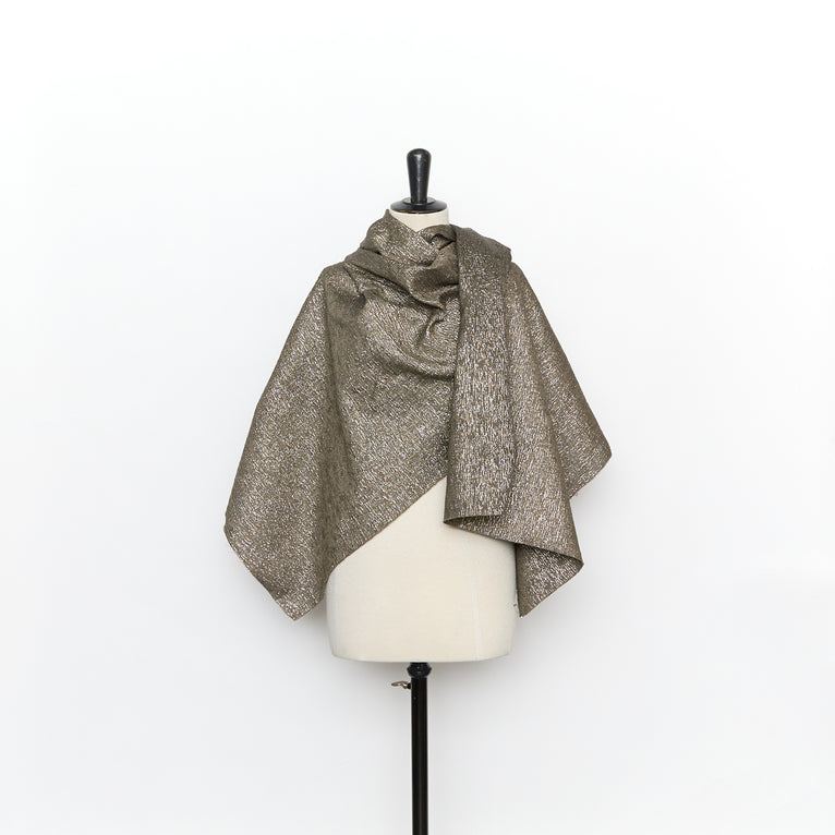 T26M15797 | Lamé Horizontal Cotton &amp; Silk Tweed - view 4