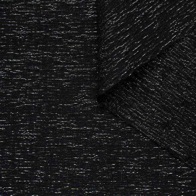 T26M15797 | Lamé Horizontal Cotton & Silk Tweed
