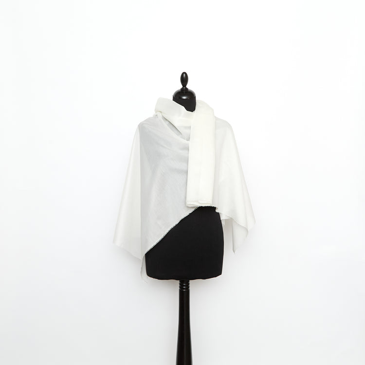 T26M15828 | Voile en Coton et Soie - vue 2