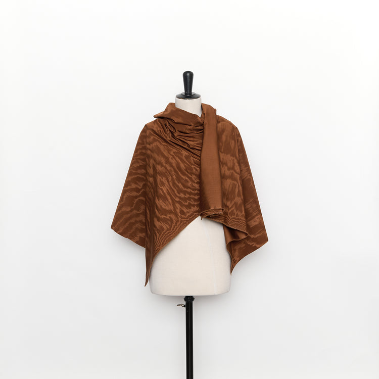 T26M15835 | Faille Moirée en Viscose et Laine Vierge - vue 2