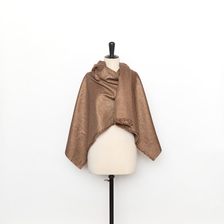 T26M15847 | Jacquard Tweed Lamé en Soie - vue 2