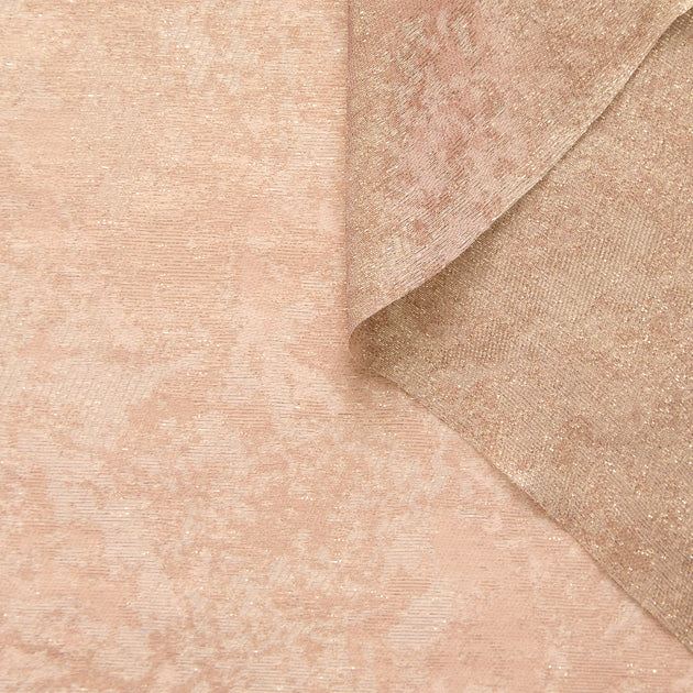 T26M15935 | Unevenly Dyed Lamé Silk Jacquard
