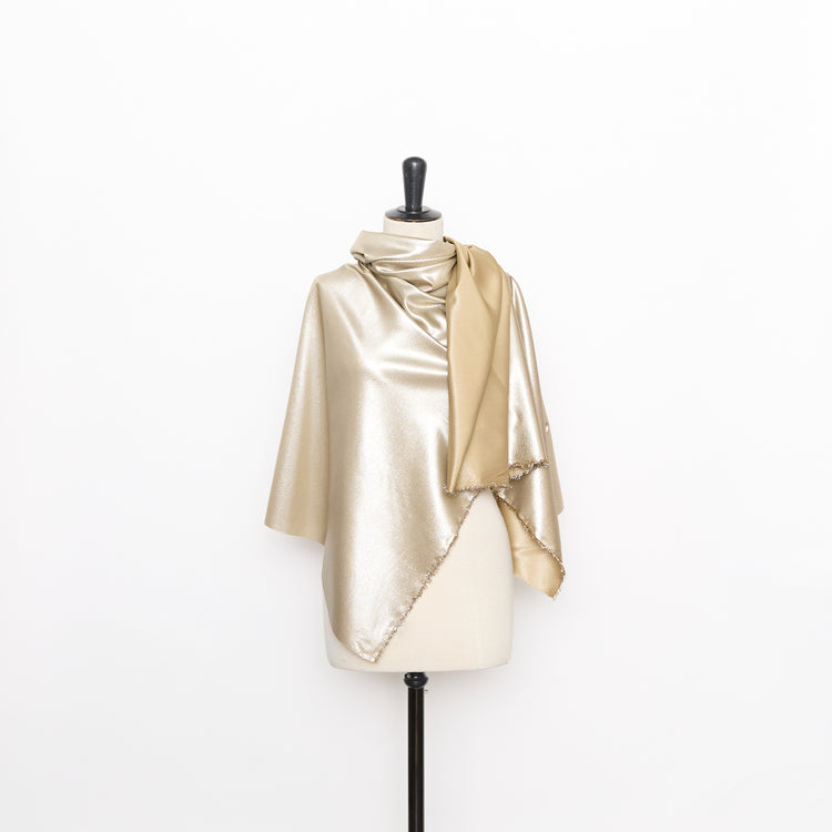 T26M15937 | Lamé Silk Sergé - view 2