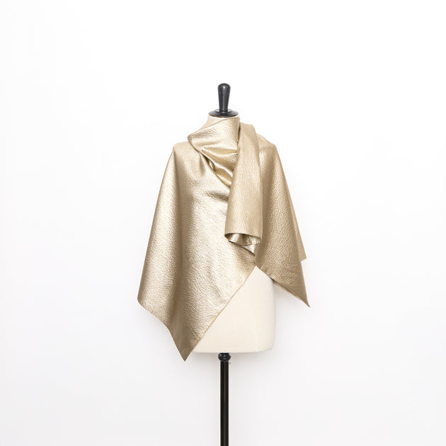 T26M15939 | Lamé Waffle Silk Jacquard