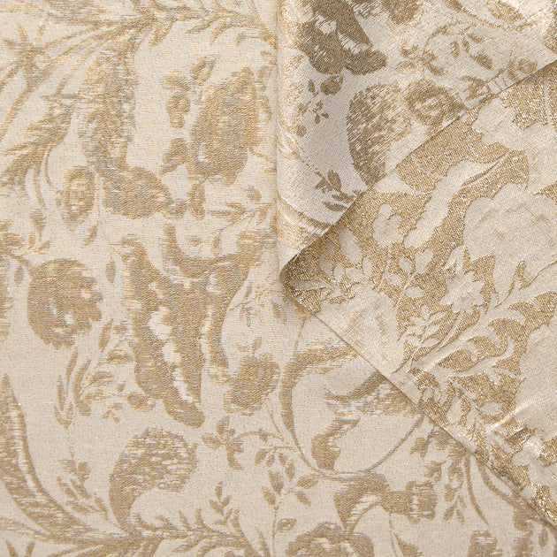 T26M15945 | Lamé Floral Silk Jacquard