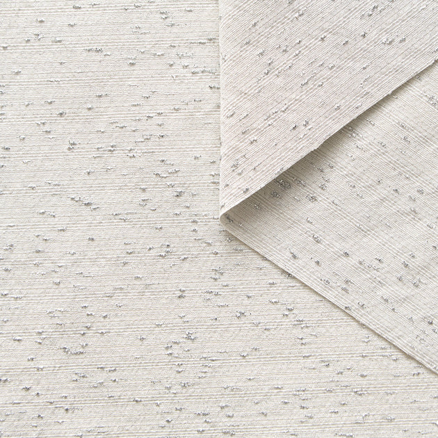 T26M15949 | Jacquard Flammé Lamé en Soie et Laine