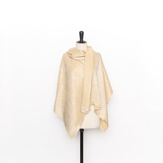 T26M15951 | Lamé Floral Silk & Viscose Jacquard