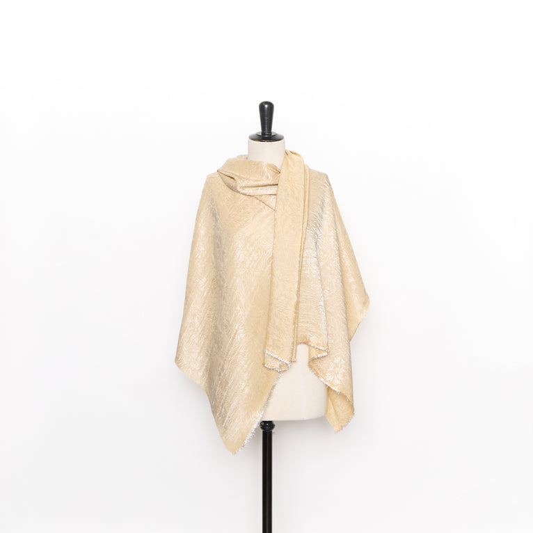 T26M15951 | Lamé Floral Silk &amp; Viscose Jacquard - view 2